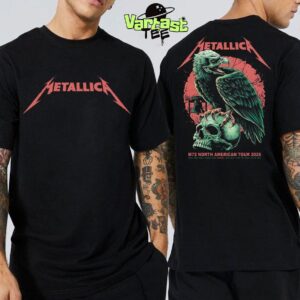 Metallica M72 Philly Philadelphia Pop-Up Shop Poster At Lincoln Financial Field Philadelphia PA US On May 23-25 2025 Two Sided T-Shirt