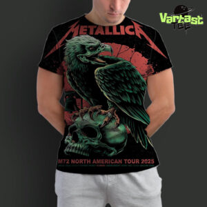 Metallica M72 Philly Poster Philadelphia M72 North American Tour Pop-Up Shop Poster At Lincoln Financial Field Philadelphia PA US On May 23-25 2025 AOP Shirt