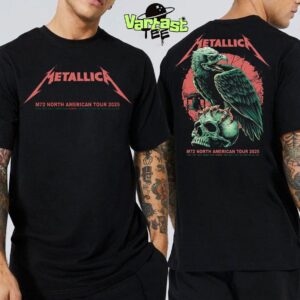 Metallica M72 Philly Poster Philadelphia M72 North American Tour Pop-Up Shop Poster At Lincoln Financial Field Philadelphia PA US On May 23-25 2025 Two Sided Classic T-Shirt