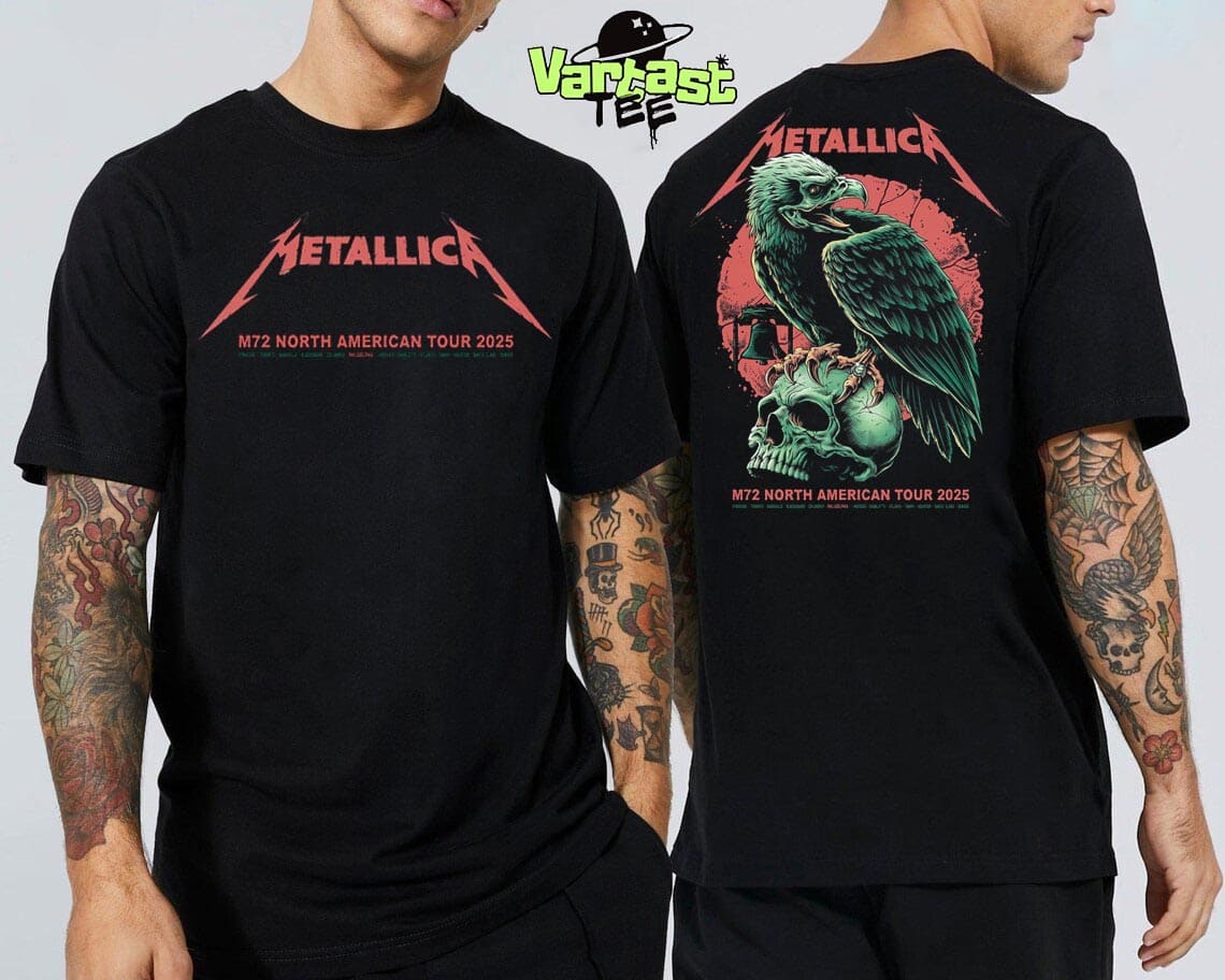 Metallica M72 Philly Poster Philadelphia M72 North American Tour Pop-Up Shop Poster At Lincoln Financial Field Philadelphia PA US On May 23-25 2025 Two Sided Classic T-Shirt Metallica M72 Philly Poster Philadelphia M72 North American Tour Pop-Up Shop Poster At Lincoln Financial Field Philadelphia PA US On May 23-25 2025 Two Sided Classic T-Shirt