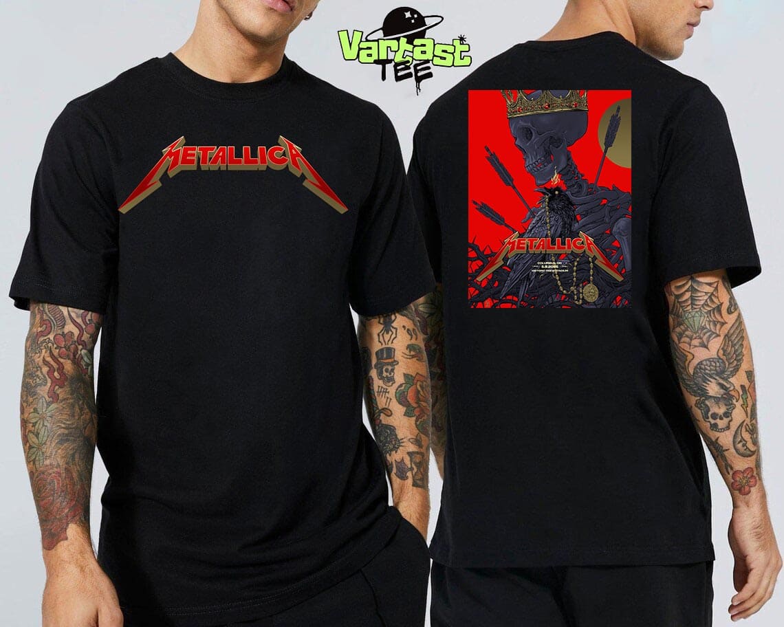 Metallica M72 Sonic Temple At Sonic Temple Festival Historic Crew Stadium Columbus OH On May 9th 2025 Tonight’s Show Poster Created By Vance Kelly Two Sided Unique T-Shirt Metallica M72 Sonic Temple At Sonic Temple Festival Historic Crew Stadium Columbus OH On May 9th 2025 Tonight’s Show Poster Created By Vance Kelly Two Sided Unique T-Shirt