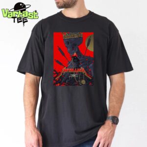 Metallica M72 Sonic Temple At Sonic Temple Festival Historic Crew Stadium Columbus OH On May 9th 2025 Tonight’s Show Poster Created By Vance Kelly Unisex T-Shirt