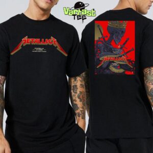 Metallica M72 Sonic Temple Venue Tonight’s Poster At Historic Crew Stadium Columbus OH On May 11th 2025 Two Sided Classic T-Shirt
