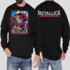 Metallica M72 Virginia Tech Tonight’s Poster At Lane Stadium Blacksburg VA On May 7th 2025 Two Sided Classic T-Shirt