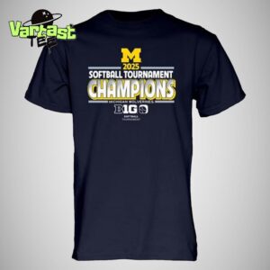 Michigan Wolverines 2025 Softball Tournament Champions Unisex T-Shirt