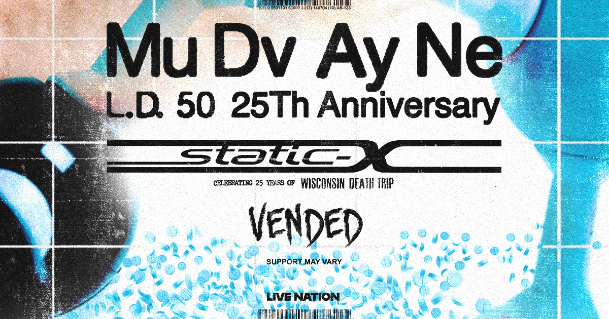 Mudvayne Announces 2025 Tour In Celebration Of L.D. 50 25th Anniversary