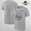 OKC Thunder 2025 NBA Finals Vintage Hoop And Trophy Unisex Essential T-Shirt