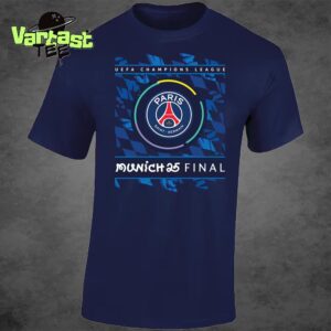 PSG UEFA Champions League Munich 25 Final On May 31st 2025 Unisex T-Shirt