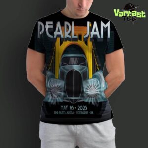 Pearl Jam Dark Matter World Tour 2025 At PPG Paints Arena In Pittsburgh PA US On May 16th 2025 All Over Print Shirt