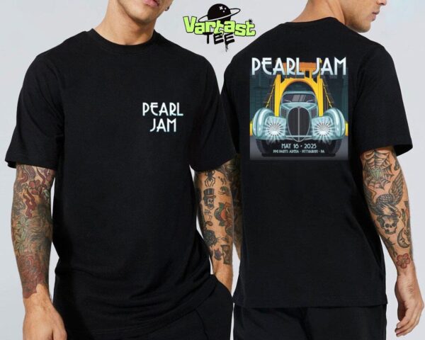 Pearl Jam Dark Matter World Tour 2025 Event Tee At PPG Paints Arena In Pittsburgh PA US On May 16th 2025 Two Sided Essential T-Shirt