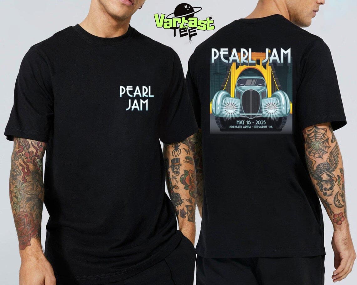 Pearl Jam Dark Matter World Tour 2025 Event Tee At PPG Paints Arena In Pittsburgh PA US On May 16th 2025 Two Sided Essential T-Shirt Pearl Jam Dark Matter World Tour 2025 Event Tee At PPG Paints Arena In Pittsburgh PA US On May 16th 2025 Two Sided Essential T-Shirt