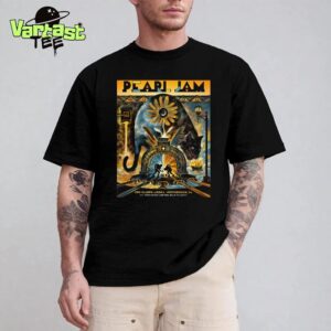 Pearl Jam Dark Matter World Tour 2025 In US Event Poster Shows At PPG Paints Arena In Pittsburgh PA On May 18th 2025 Unisex T-Shirt