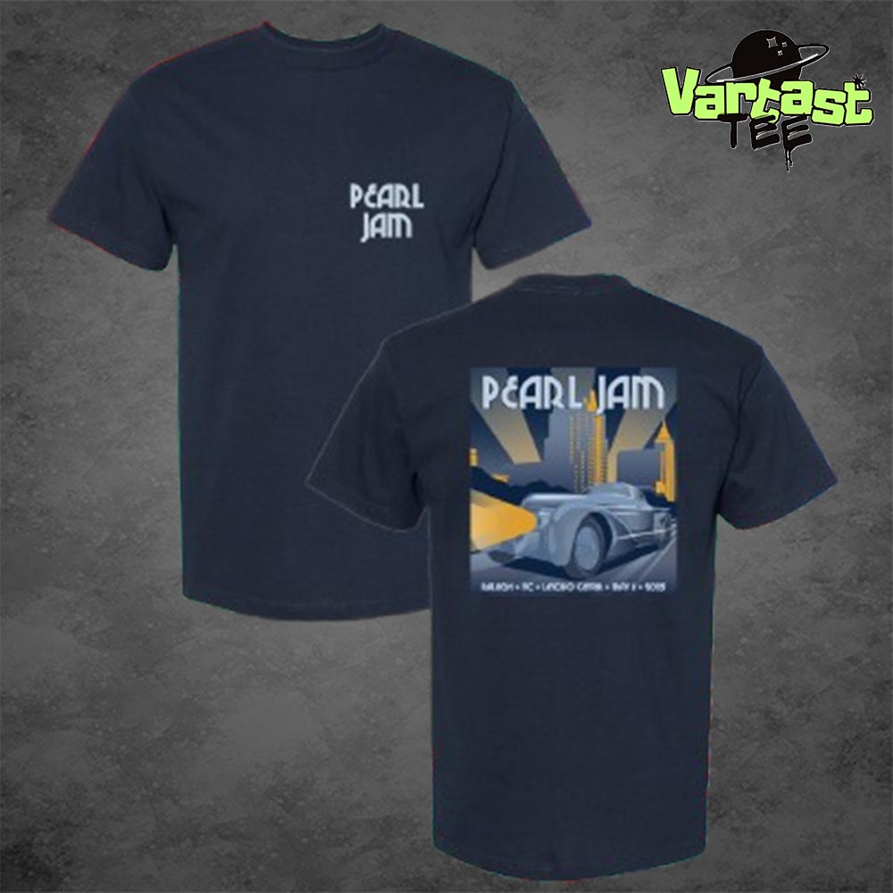 Pearl Jam The Event Merch Tee At Lenovo Center In Raleigh NC On May 11th 2025 Two Sided Classic T-Shirt Pearl Jam The Event Merch Tee At Lenovo Center In Raleigh NC On May 11th 2025 Two Sided Classic T-Shirt