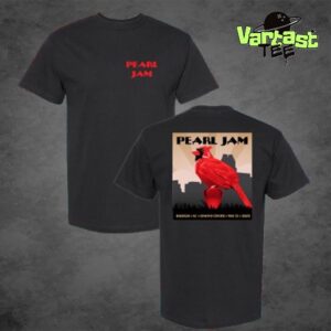 Pearl Jam World Tour 2025 Event Tee At Lenovo Center Raleigh NC On May 13th 2025 Two Sided Classic T-Shirt