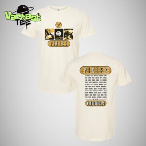 Pixies Un Chien Andalou Tee World Tour 2025 Cities List Two Sided Unisex T-Shirt