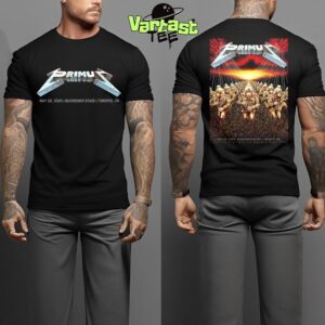 Primus x Metallica Master Of Puppets Tonights Show Poster At Budweiser Stage In Toronto ON on May 22nd 2025 Two Sided Essential T-Shirt