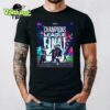 Road To Munich 25 UEFA Champions League Final Is Set PSG Vs Inter Milan On May 31st 2025 Unisex T-Shirt