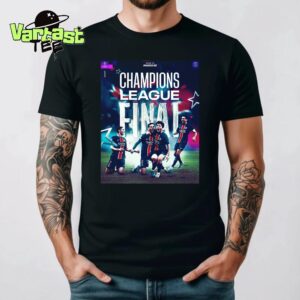 Road To Munich 25 PSG UEFA Champions League Finalist On May 31st 2025 Unisex T-Shirt