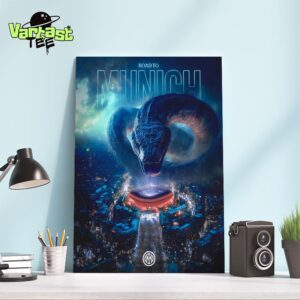 Road To Munich IM Inter Milan UEFA Champions League Munich 25 Final On May 31st 2025 Home Decor Poster Canvas