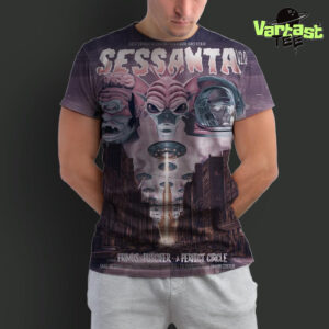 Sessanta V2.0 Featuring Primus Puscifer And A Perfect Circle At The TD Pavilion At The Mann Center In Philadelphia PA On May 15th 2025 All Over Print Shirt