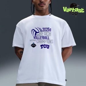 TCU Horned Frogs 2025 NCAA Beach Volleyball National Champions Unisex T-Shirt