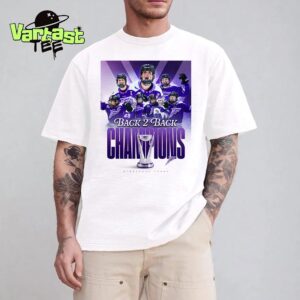 The Minnesota Frost Back-To-Back PWHL Walter Cup Champions Unisex T-Shirt