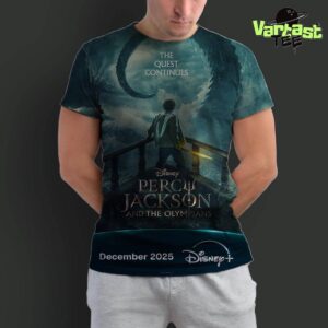The Quest Continues Percy Jackson And The Olympians Season 2 Official Poster Movie Of Disney All Over Print Shirt