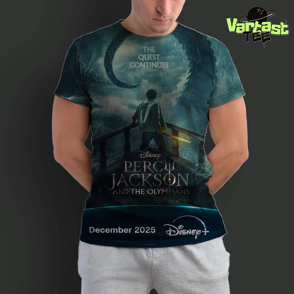 The Quest Continues Percy Jackson And The Olympians Season 2 Official Poster Movie Of Disney All Over Print Shirt The Quest Continues Percy Jackson And The Olympians Season 2 Official Poster Movie Of Disney All Over Print Shirt