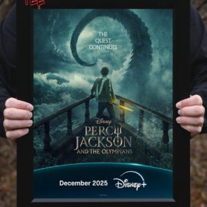 The Quest Continues Percy Jackson And The Olympians Season 2 Official Poster Movie Of Disney Home Decor Poster Canvas