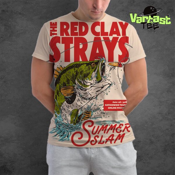 The Red Clay Strays Summer Slam Fishing HBYCO Nationwide Tournament Online Photo Entry On June 1st-30th 2025 All Over Print Shirt