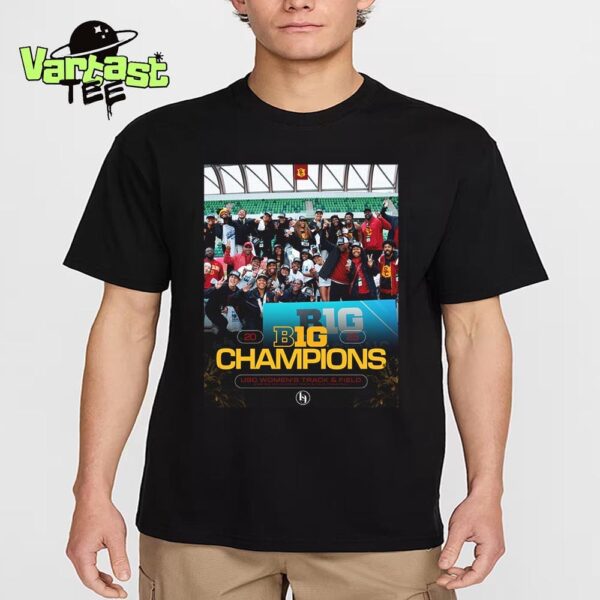 The USC Trojans are 2025 Big 10 Women’s Outdoor Track And Field Champions Essential T-Shirt