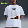 For Those About To Rock We Salute You ACDC PWR Up Tour 2025 Shows Poster At Soldier Field In Chicago IL On May 24th 2025 Two Sided Unisex T-Shirt