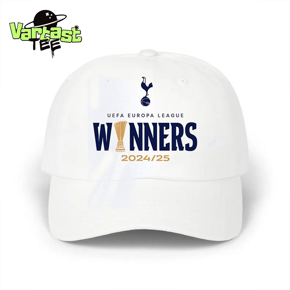Tottenham Hotspur Are UEFA Europa League Winners 2024-2025 Classic Hat Cap Tottenham Hotspur Are UEFA Europa League Winners 2024-2025 Classic Hat Cap