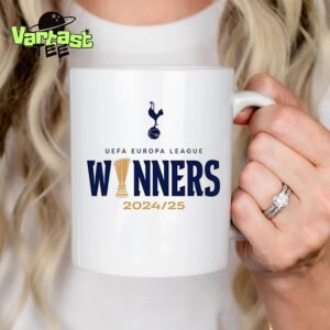 Tottenham Hotspur Are UEFA Europa League Winners 2024-2025 Coffee Mug