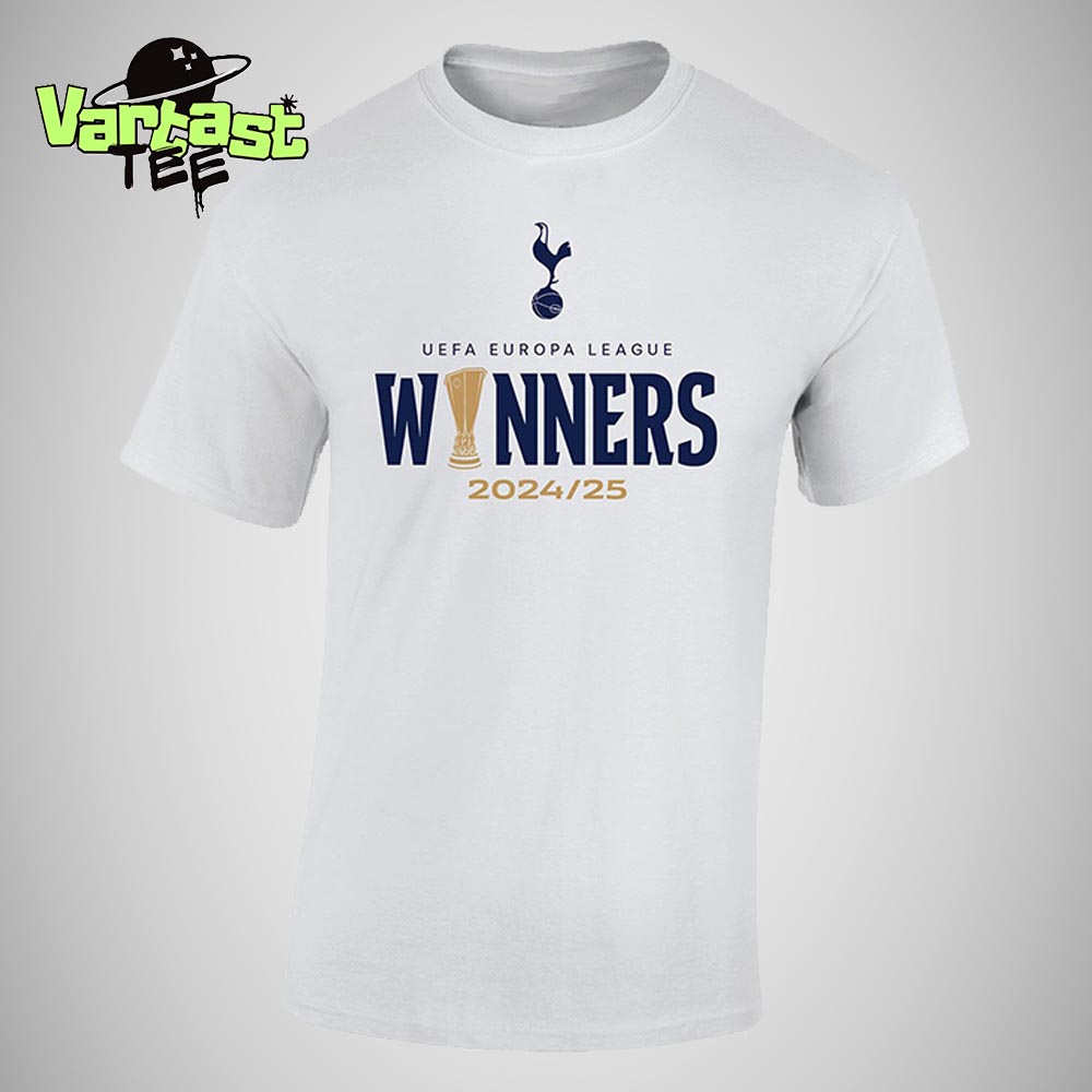 Tottenham Hotspur Are UEFA Europa League Winners 2024-2025 Essential T-Shirt Tottenham Hotspur Are UEFA Europa League Winners 2024-2025 Essential T-Shirt