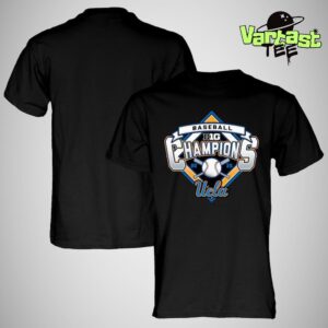 UCLA Bruins 2025 Big Ten Baseball Regular Season Champions Unisex T-Shirt
