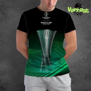 UEFA Conference League Wroclaw Final 2025 Official Poster All Over Print Shirt
