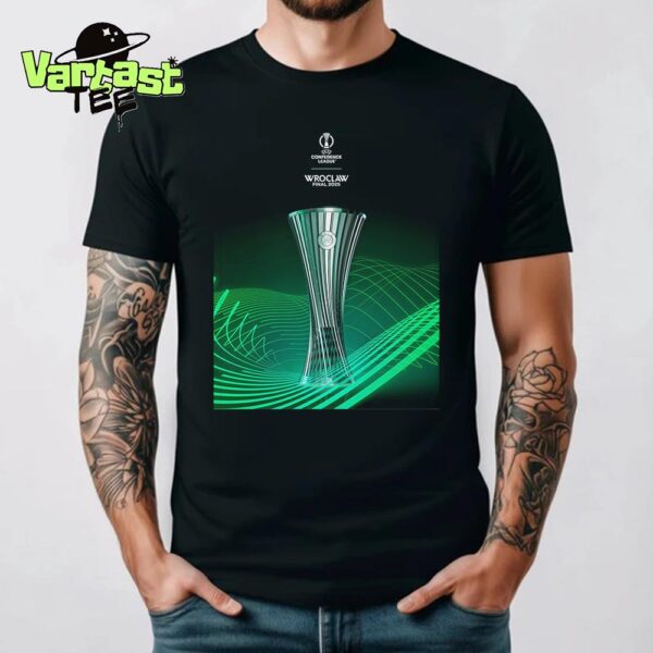 UEFA Conference League Wroclaw Final 2025 Official Poster Unisex T-Shirt