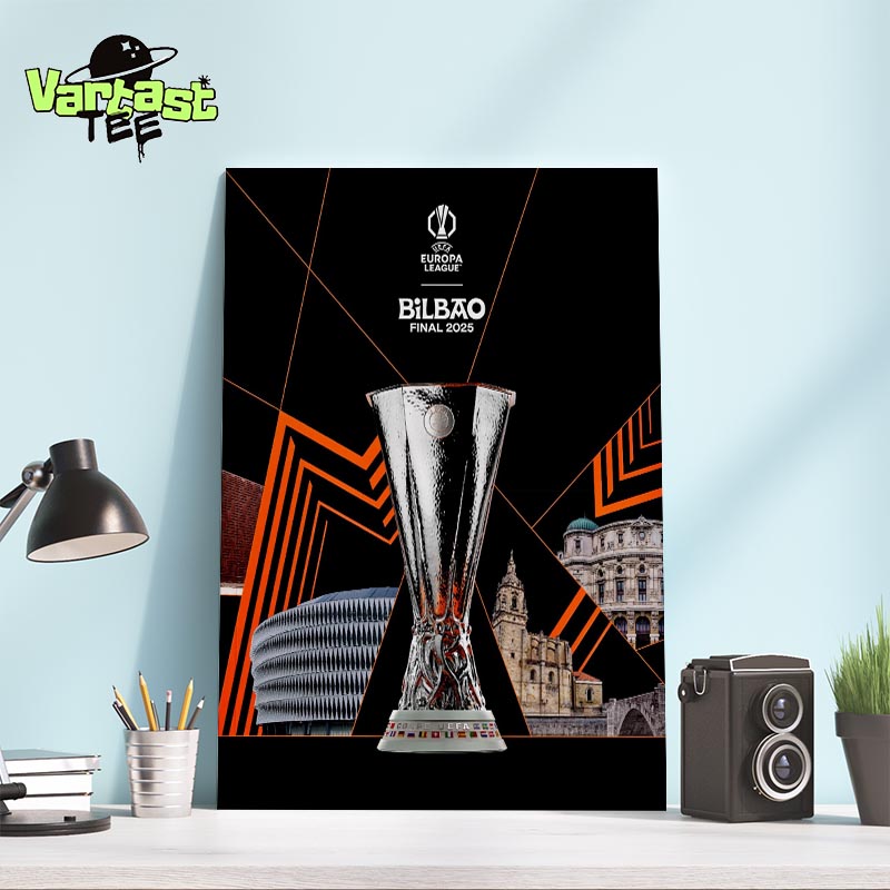 UEFA Europa League Bilbao Final 2025 Poster Home Decor Poster Canvas UEFA Europa League Bilbao Final 2025 Poster Home Decor Poster Canvas