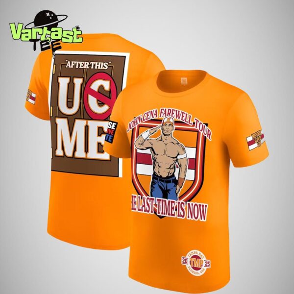 WWE John Cena Farewell Tour 2025 The Last Time Is Now In Tampa Bay FL US Two Sided All Over Print Shirt