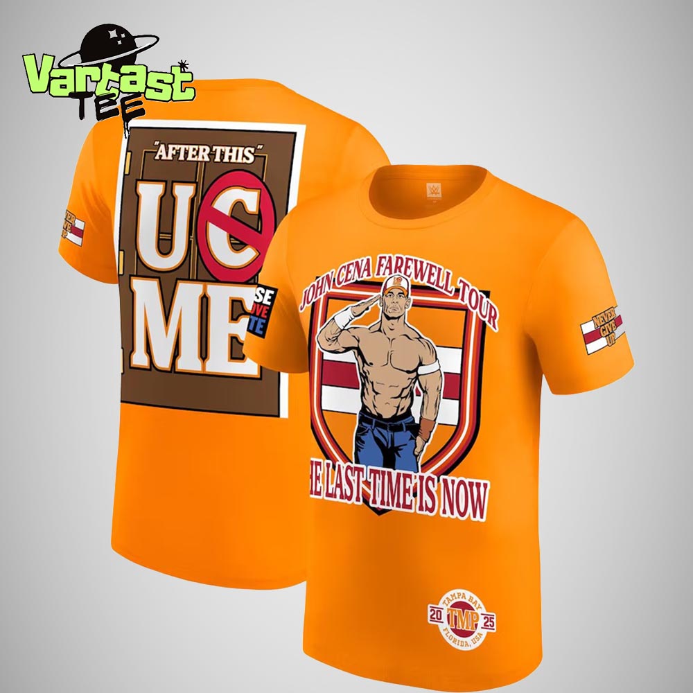 WWE John Cena Farewell Tour 2025 The Last Time Is Now In Tampa Bay FL US Two Sided All Over Print Shirt WWE John Cena Farewell Tour 2025 The Last Time Is Now In Tampa Bay FL US Two Sided All Over Print Shirt