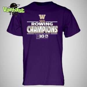 Washington Huskies Big 10 Rowing Champions Unisex T-Shirt