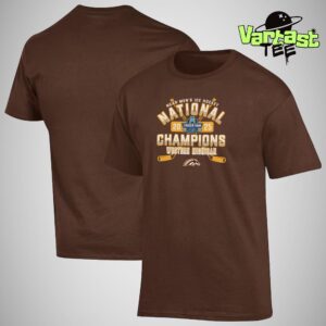 Western Michigan Broncos 2025 NCAA Frozen Four Men’s Ice Hockey National Champions Unisex T-Shirt