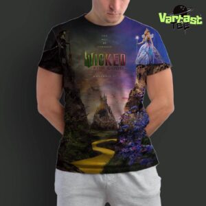 You Will Be Changed Wicked For Good Official Poster Movie Only In Theaters November 21st 2025 All Over Print Shirt