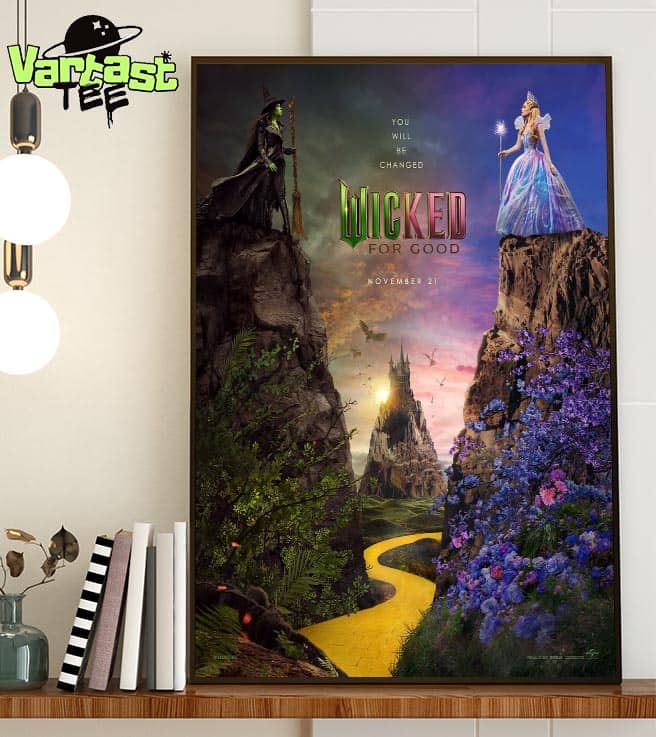 You Will Be Changed Wicked For Good Official Poster Movie Only In Theaters November 21st 2025 Home Decor Poster Canvas You Will Be Changed Wicked For Good Official Poster Movie Only In Theaters November 21st 2025 Home Decor Poster Canvas