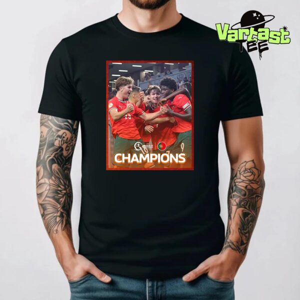 2025 UEFA U17 Euro Championship Champions Are U17 Portugal Essential T-Shirt