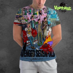 Avenged Sevenfold Live Show Poster At Life Park In Istanbul TNK On June 4th 2025 All Over Print Shirt