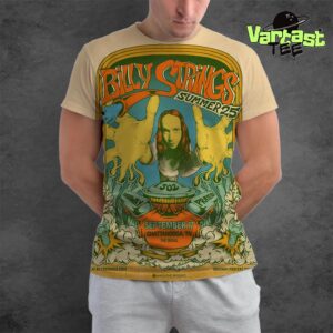 Billy Strings Summer 2025 Tour At The Signal In Chattanooga TN On September 17th 2025 All Over Print T-Shirt