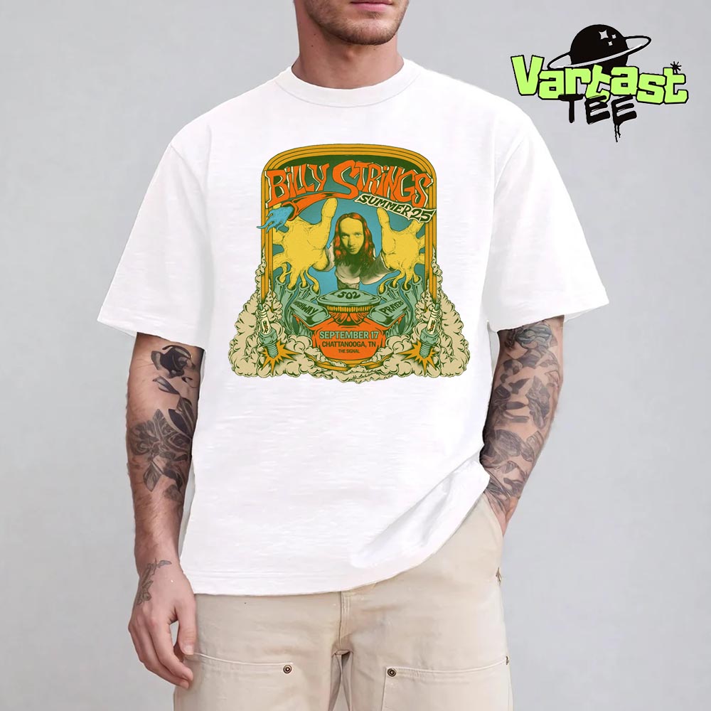 Billy Strings Summer 2025 Tour At The Signal In Chattanooga TN On September 17th 2025 Essential T-Shirt Billy Strings Summer 2025 Tour At The Signal In Chattanooga TN On September 17th 2025 Essential T-Shirt