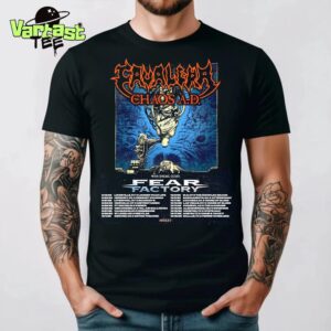 Cavalera Performing Chaos AD Fall 2025 Dates List In US With Special Guests Fear Factory Unisex T-Shirt
